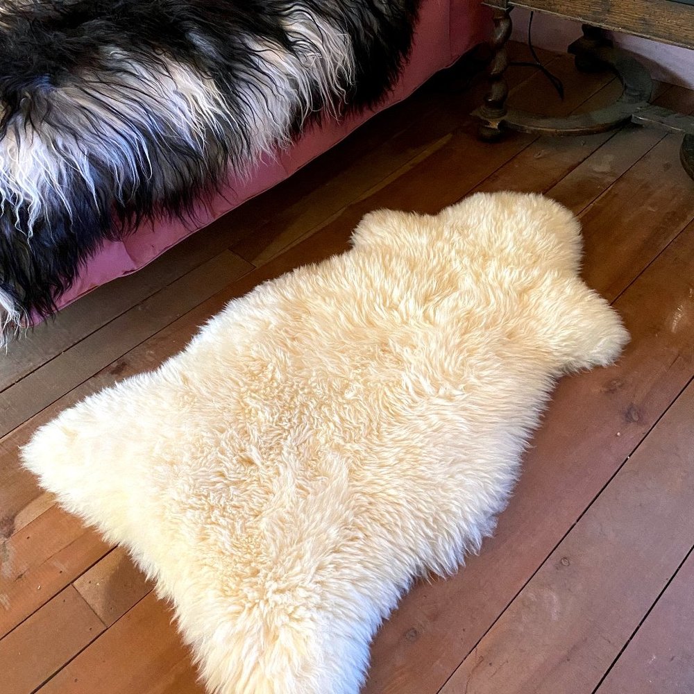 Genuine Sheepskin Rug 100% Natural From Our Farm - Picture 8 of 8